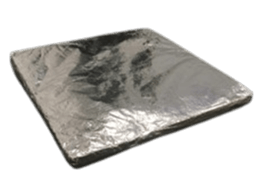insulated pad for suspended ceilings