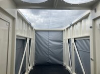transparent PVC container cover