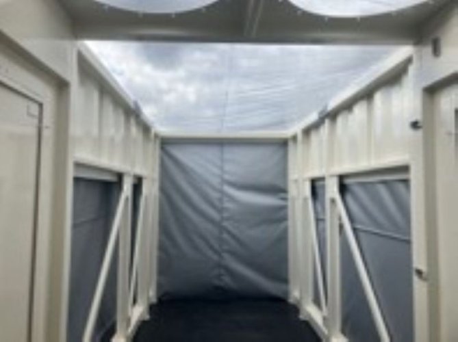Transparent container cover
